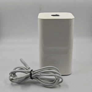 Apple AirPort Extreme A1521 - Working, Includes Cable, Signs of Use - Zdjęcie 1 z 6