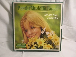POPULAR MUSIC HIT PARADE 110 All-Time Favs 8 LP Album Box Set Readers Digest NM - Picture 1 of 4