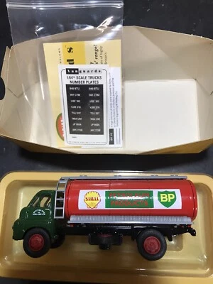 VANGUARDS 1/64 Scottish Oils Shell/BP Tanker VA7001 Big Bedford New Open Box - Image 1 of 4