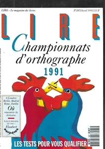 Leer Revista Las Libros N º 187 Abril 1991 Campeonato D'Spelling Flaubert - Imagen 1 de 12