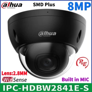 Dahua IPC-HDBW2841E-S 8MP IR30M Fixed-focal Dome In Mic WizSense Network Camera - Picture 1 of 11