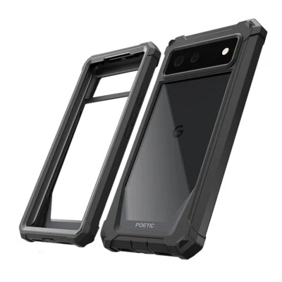 For Google Pixel 6 5G / Pixel 6 Pro 5G Case Poetic Hybrid Shockproof Bumper Cove - Image 1 of 4