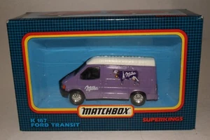 Matchbox Superkings, K167 Ford Transit Van, Milka Delivery, Boxed - Picture 1 of 12