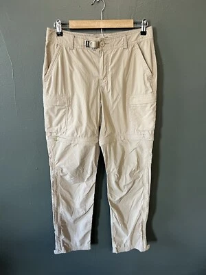 Pantalones de Carga Convertibles REI Coop Para Mujer Caqui Exterior Senderismo Nylon Talla 8 Foto 1 de 3