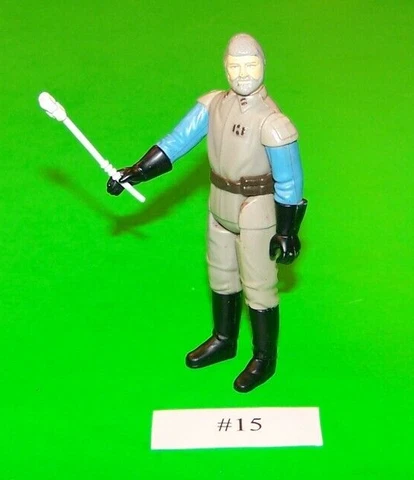 Vintage Star Wars General Madine Complete ROTJ 1983 HK by Kenner #15 No Repro Cover
