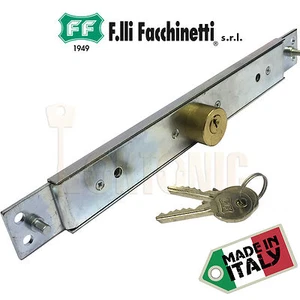Cerradura de puerta de garaje con rodillo centro estrecho Facchinetti de alta resistencia - Imagen 1 de 8