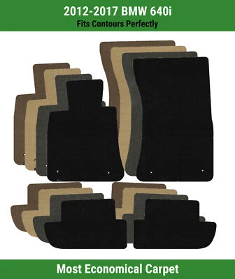 Alfombrillas Lloyd Velourtex fila delantera y trasera para BMW 640i 2012-2017  Foto 1 de 4