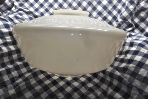 Schoolhouse Large 18" White Shade Globe Vintage Antique - Gorgeous! Cover