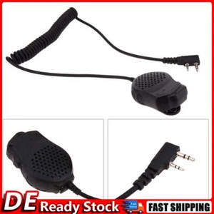 Dual PTT Handheld Speaker Microphone Mic for UV-82 UV-82L GT-5 DE - Zdjęcie 1 z 3