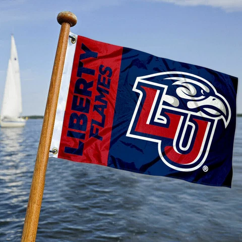 Liberty Flames Boat Yacht Nautical Flag Cover