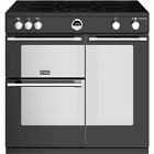 Stoves Sterling S900EI 90cm Electric Range Cooker 5 Burners A/A/A Black