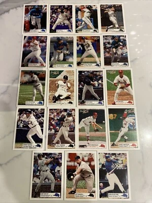 Lot Of 19 Rare 2003 Fleer Double Headers Mini Cards With Some Stars - Image 1 of 4