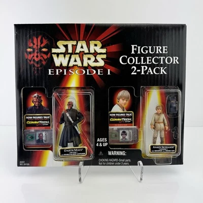 Darth Maul Anakin Skywalker Episode 1 STAR WARS Figure Collector 2-Pack NEW - Image 1 of 4