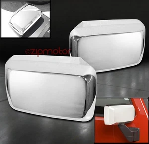 06-10 CUBIERTAS DE ESPEJO RETROVISOR PUERTA LATERAL PICKUP H3T MOLDURA CROMO 07 08 09 - Imagen 1 de 1