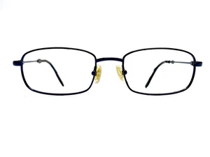 Gafas ovaladas de metal negro azul marino Guess 53 18 130 de colección - Imagen 1 de 6