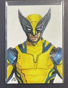 Wolverine 1/1 Sketch by CADE 2023 Finding Card Marvel Infinity Saga Origin - Picture 1 of 2