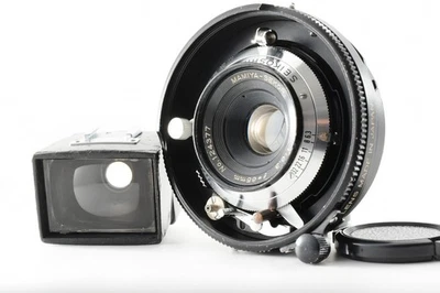【Exc+5】 Mamiya Sekor 65mm f/6.3 Lens w/ Finder For Universal Press 23 From JAPAN - Image 1 of 4