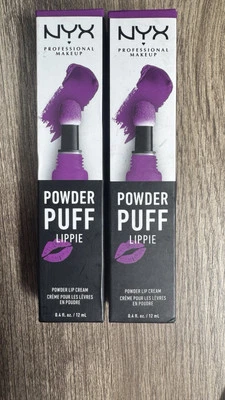 NYX Powder Puff Lippie Powder Lip Cream, PPL14 Senior Class Lot Of 2 - Image 1 of 4