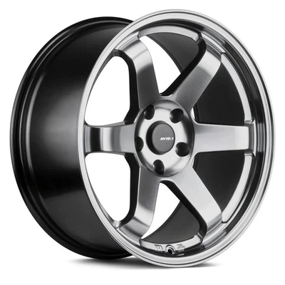 AVID.1 AV-06 Wheel 17x8 (35, 5x114.3, 73.1) Black Single Rim Foto 1 de 4