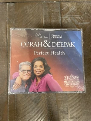 OPRAH & DEEPAK  21 Day Meditation Challenge Perfect Health: 6CD SET 2013 Sealed - Image 1 of 3