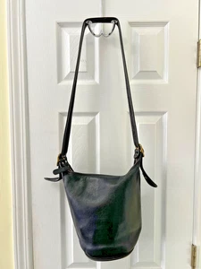 Bolso Bucket Coach 9953 Negro, Años 90, Usado en Excelente Condición, EE. UU. - Imagen 1 de 9
