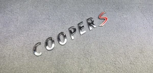 2001-2013 Mini Cooper S Trunk Emblem Letter Set OEM * - Bild 1 von 6