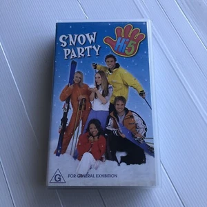 VHS Video Cassette Children's Hi-5 Snow Party - Nathan Foley EUC - Picture 1 of 3