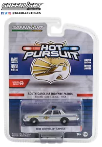 Greenlight scala 1/64 South Carolina Highway Patrol 1990 Chevrolet Caprice - Foto 1 di 2