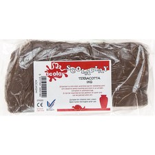 Brian Clegg Tub Air Drying Hardening Modelling Clay 2.5kg Colour Terracotta
