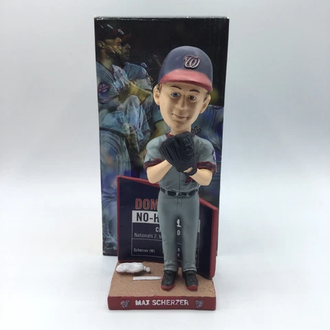 2016 Washington Nationals Bobblehead No Hitter #2 Max Sherzer Cover