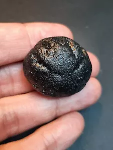 Tektite - Philippinite / Rizalite - 26,96g / 3,3 cm - Disc shape, impact glass - Picture 1 of 12