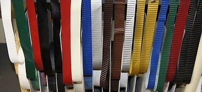 Stripe Wear Trim Fabric Protection Bellows Accordion Tape 1 Metre - Image 1 of 4