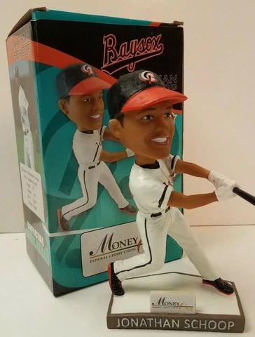 JONATHAN SCHOOP BOBBLEHEAD Bowie Baysox baltimore orioles NEW MiLB Cover