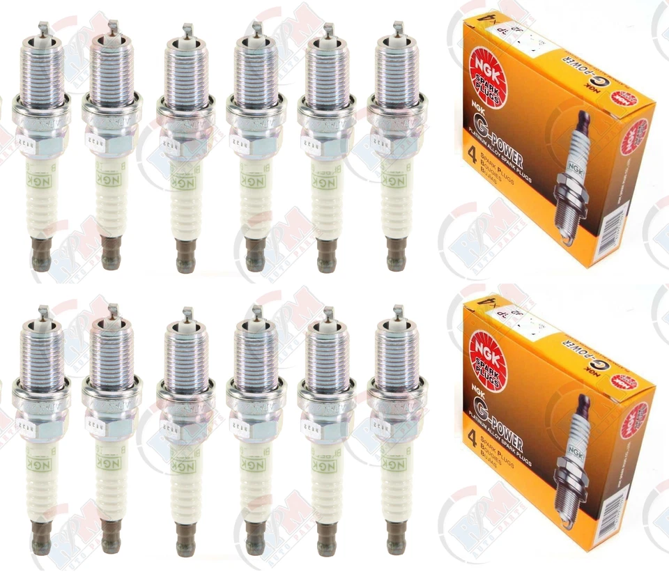 NGK  "PLATINUM" Spark Plugs (Set of 12) for 1999-2003 Mercedes-Benz ML320 - Изображение 1 из 1