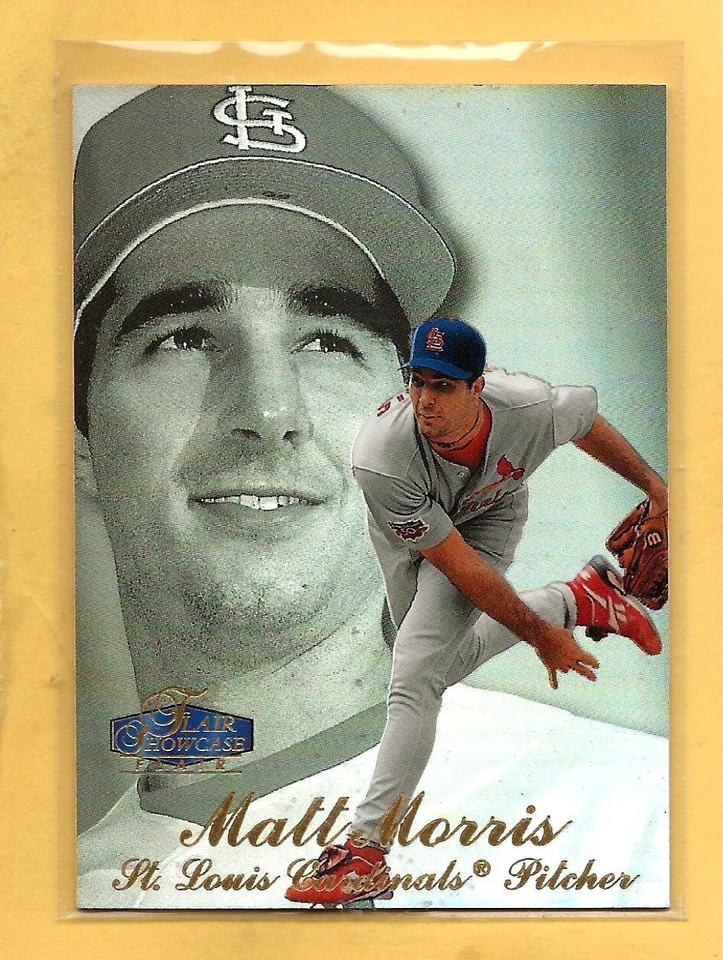 MATT MORRIS - 1998 Flair Showcase "Row 3" - #80 - Cardinals - Comb. Shipping #2 - Image 1 of 1