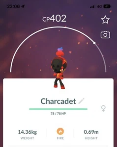 Charcadet Pokemon Gen9 Go Pokémon Armarouge Ceruledge Paldea - Picture 1 of 1