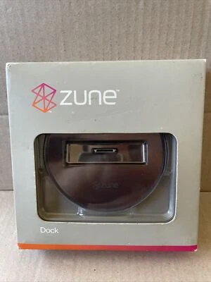 Microsoft Zune Dock (negro) nuevo sellado de fábrica Foto 1 de 2