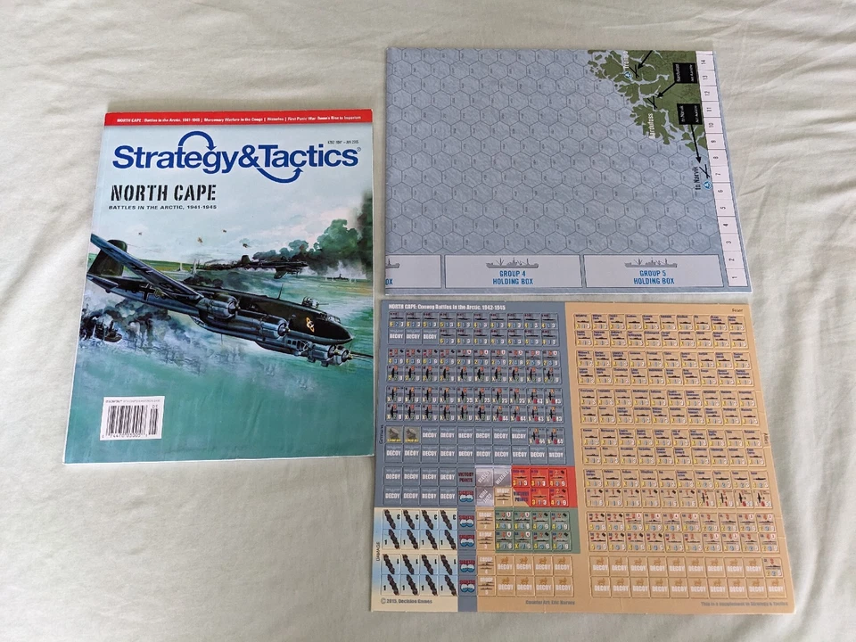 Decision Games Strategy & Tactics Magazine & Game #292 North Cape UNPUNCHED New - Image 1 of 1