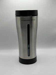 NEW 2005 16oz Starbucks Stainless Steel Insulated Tumbler Travel Blue Interior - Picture 1 of 5