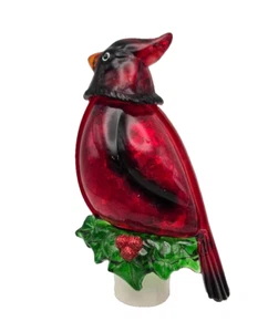 Cardinal Night Light Midwest Seasons Christmas - Picture 1 of 6
