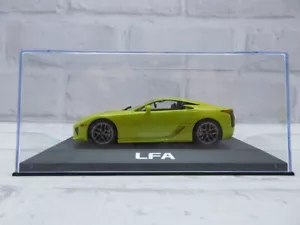 1:43 Lexus LFA Yellow Dealer Authentic Model Car 1LR-GUE Diecast - Picture 1 of 8