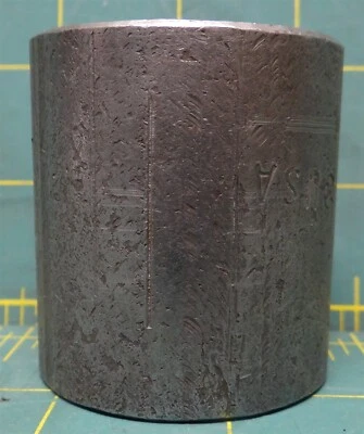 1-1/4" x 2" L Female NPT Carbon Steel Coupling Pipe Fitting  - Image 1 of 4