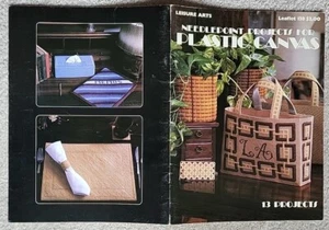 Leisure Arts 138 Needlepoint 13 Projects for Plastic Canvas Leaflet - Picture 1 of 5