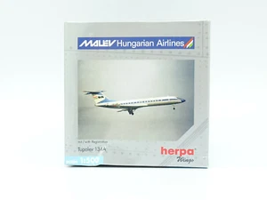 Herpa Flugzeug Airlines 1/500 - Tupolev 134A Malev Ungarisch - Bild 1 von 1