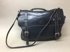 Vintage  Leather Aviator Briefcase / Portfolio - Italy Made