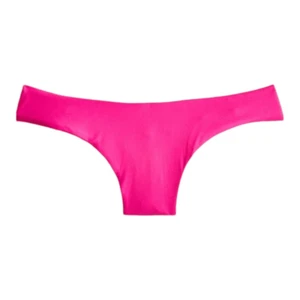 J Crew Curved Waist Bikini Bottom Size Small Pink - Picture 1 of 6