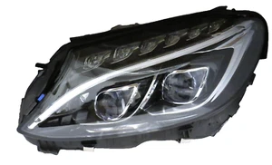 ⭐MERCEDES-BENZ C-CLASS W205 FRONT HEADLIGHT A2059069301 A2059069301 030128423... - Picture 1 of 10