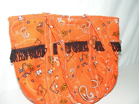 Oklahoma State Cowboys tote bag with 6 outside pockets new Cover