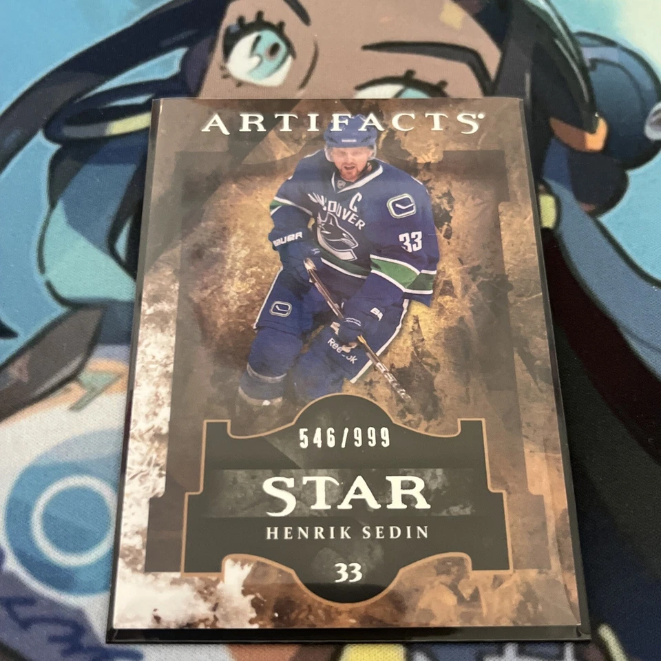 2011-12 Upper Deck Artifacts - Star #124 Henrik Sedin /999 - Image 1 of 1