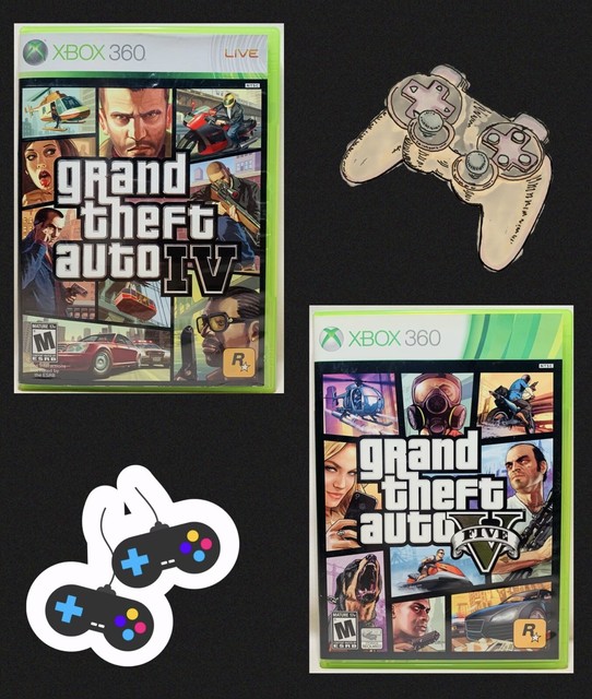 Rockstar Xbox 360 Game Bundle Lot of 7~All Complete & Tested~Bully, GTA,  etc.